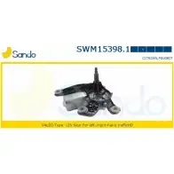 Мотор стеклоочистителя SANDO SWM15398.1 SEG58 9 I2URYMY Citroen C4 1 (LC, PF2) Хэтчбек 2.0 16V 136 л.с. 2004 – 2007