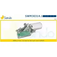 Мотор стеклоочистителя SANDO SWM30314.1 H CAVK7 RR1PP Fiat Marea (185) 1 Универсал 1.4 80 12V 80 л.с. 1996 – 2002