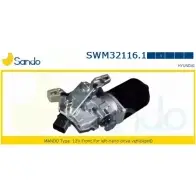 Мотор стеклоочистителя SANDO C86QE9 SWM32116.1 Hyundai Santa Fe (CM) 2 Кроссовер 2.4 4x4 174 л.с. 2010 – 2012 DXM JU