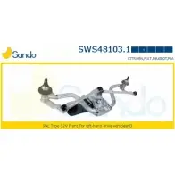 Система очистки окон SANDO SWS48103.1 F M3A8F Peugeot Expert 2 (VF3X) Автобус 2.0 16V 140 л.с. 2007 – наст. время MAXEE