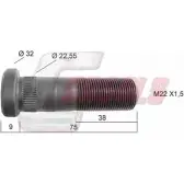 Болт колеса CASALS 21210 1268829691 MGP FL 4L3WP2X