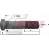 Болт колеса CASALS 21213 1268829703 H3XNW7S KTL12 E0