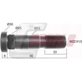 Болт колеса CASALS Y W4VY 1268829959 AOYFHN 21263