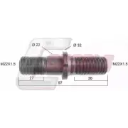 Болт колеса CASALS 21285 W9CBV 1268829991 EQSQ8 6D