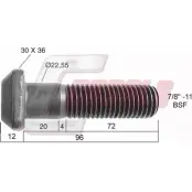 Болт колеса CASALS 1268830079 10LE3D 21294 TXTCP HK