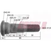 Болт колеса CASALS XQHX6I9 21479 1268830467 FWRZ 1