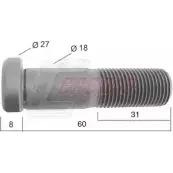 Болт колеса CASALS 21526 J75LQ 4J 1268830563 GVGIM