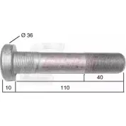Болт колеса CASALS H5XX6 J P21PO 1268830615 21540