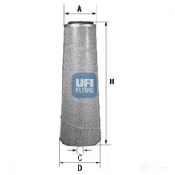 Воздушный фильтр UFI ZK SUD 27.607.00 1337351 8003453103160