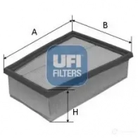 Воздушный фильтр UFI GYR 8S0V 30.407.00 8003453138339 1338061 - Изображение 4