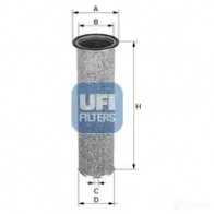 Воздушный фильтр UFI Y1TIH8 X 1337125 27.180.00 8003453099531