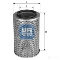Воздушный фильтр UFI 90H WC1S Ford C-Max 2 (CB7, С344) 2010 – 2019 8003453097162 27.863.00