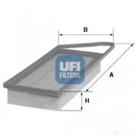 Воздушный фильтр UFI ATXMO R 1338166 30.645.00 8003453139473 - Изображение 5