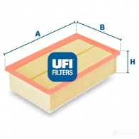 Воздушный фильтр UFI 1338015 8003453137912 30.351.00 V47B G - Изображение 3