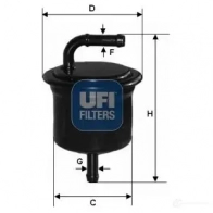 Воздушный фильтр UFI 8003453133495 1338259 30.909.00 L3K Z76R