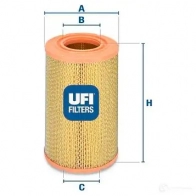 Воздушный фильтр UFI 8003453100015 1337164 27.228.00 5G EHTK - Изображение 5