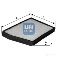Воздушный фильтр UFI 8003453134362 BUS TJ3J 30.992.00 1338338