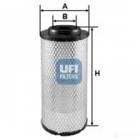 Воздушный фильтр UFI 8003453096530 1337465 1A NFD 27.784.00