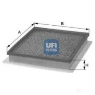 Воздушный фильтр UFI 1338050 30.394.00 8003453138216 VAU JOR