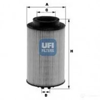 Топливный фильтр UFI C8 1306V Volkswagen Passat CC (357) 1 Купе 3.6 FSI 4motion 280 л.с. 2008 – 2012 8003453088962 26.011.00