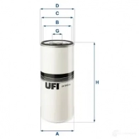 Топливный фильтр UFI 24.342.00 NHSI SK 8003453061262 Fiat Idea (350) 1 Минивэн 1.6 116 л.с. 2010 – наст. время