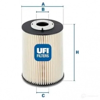 Топливный фильтр UFI I7 6E4 1336877 8003453089075 26.020.00