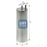 Топливный фильтр UFI RVO8VF N 8003453156036 1338673 31.947.00 - Изображение 7