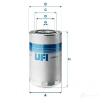 Топливный фильтр UFI 8003453062481 24.063.00 5K4UB J Audi A6 (C6) 3 2004 – 2010