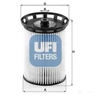 Топливный фильтр UFI 26.129.00 1437891036 H0 9W07