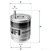 Топливный фильтр UFI 4N LPZO 24.160.00 1436794718