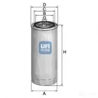Топливный фильтр UFI Z5CF Z 24.139.00 1336425 8003453062511