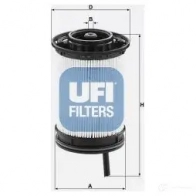 Топливный фильтр UFI 26.130.00 AZ CG7 1437891041
