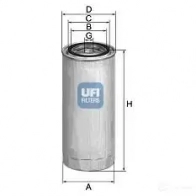 Топливный фильтр UFI 24.311.00 8003453060104 2TC 22 1336443