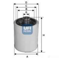 Фильтр АКПП UFI 1339085 8003453160279 TXJD B 80.027.00