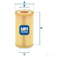 Масляный фильтр UFI 25.013.00 8003453067110 REZ HWC 1336599 - Изображение 2
