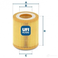 Масляный фильтр UFI 1336632 UARH0M Z 25.049.00 8003453067479 - Изображение 4