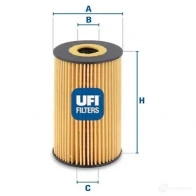 Масляный фильтр UFI 1336676 8003453067912 H04EF M 25.106.00 - Изображение 4
