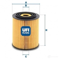 Масляный фильтр UFI 25.034.00 SSD XB 1336618 8003453067325
