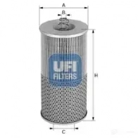 Фильтр АКПП UFI FI OI4X 25.552.00 8003453066519 1336830