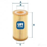 Масляный фильтр UFI 1336703 4D B8Y 25.159.00 8003453068254 - Изображение 5