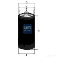 Фильтр АКПП UFI 8003453041004 PKE YK6 23.179.00 1336164