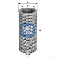 Фильтр АКПП UFI 12 YQ1 1336752 25.433.00 8003453065413