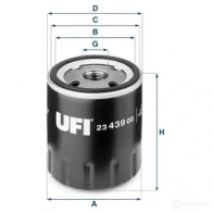 Масляный фильтр UFI 23.439.00 1336290 K5J8Y 3 8003453043787 - Изображение 4