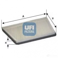 Салонный фильтр UFI 53.044.00 8003453170445 1338724 A4G D5 - Изображение 6