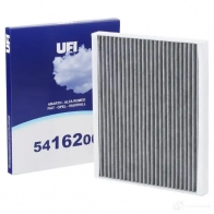 Салонный фильтр UFI 54.162.00 8003453180840 1338973 QCO BW6T - Изображение 2