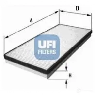 Салонный фильтр UFI H 3M5F5 53.052.00 1338732 8003453170520