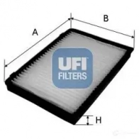 Салонный фильтр UFI 8003453172104 1338887 D D7RIQY 53.244.00