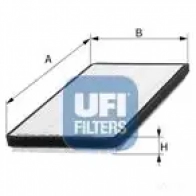 Салонный фильтр UFI 8003453173118 53.374.00 Lada Granta (2192) 3 Хэтчбек 1.6 87 л.с. 2018 – 2025 4SPC L60