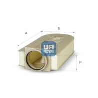 Воздушный фильтр UFI 46P F60X 30.B63.00 1440071475