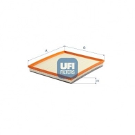 Воздушный фильтр UFI 1440071494 30.C72.00 G MTM5M0